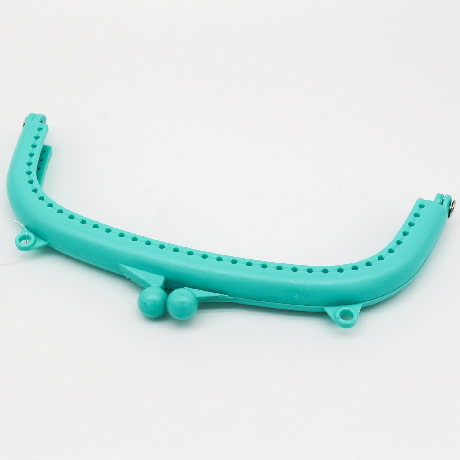 Plastik Çanta-Cüzdan Klipsi 16cm Mint Yeşil