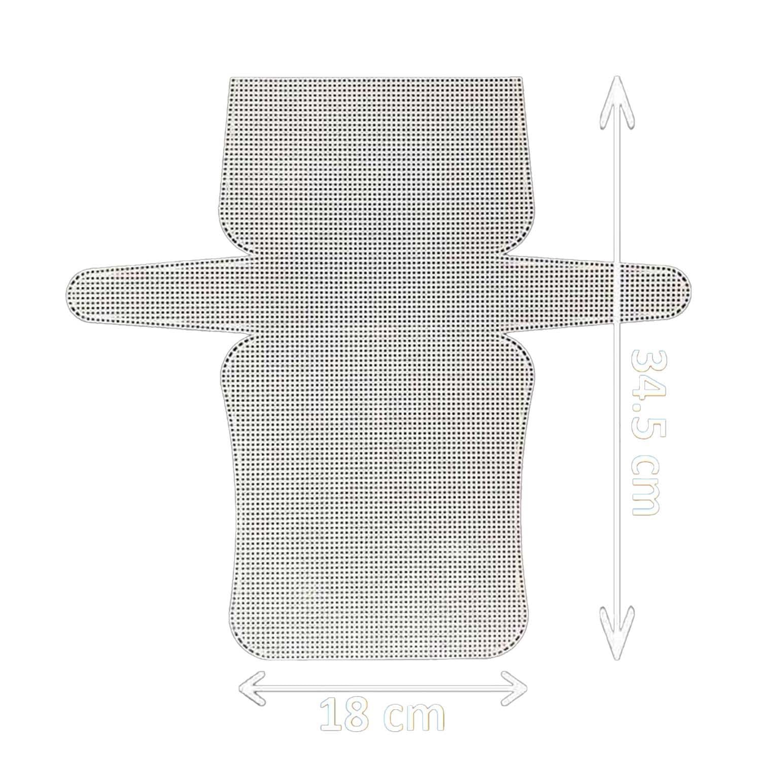 Plastik Çanta Kanvası 2 No [34.5cmx18.5cm]