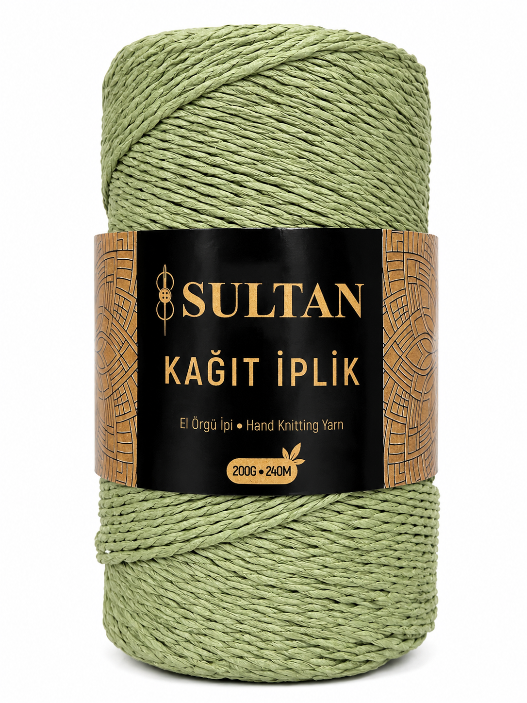 Sultan Kağıt İplik 200gr 240mt 49 Açık Yeşil  - 1 ADET