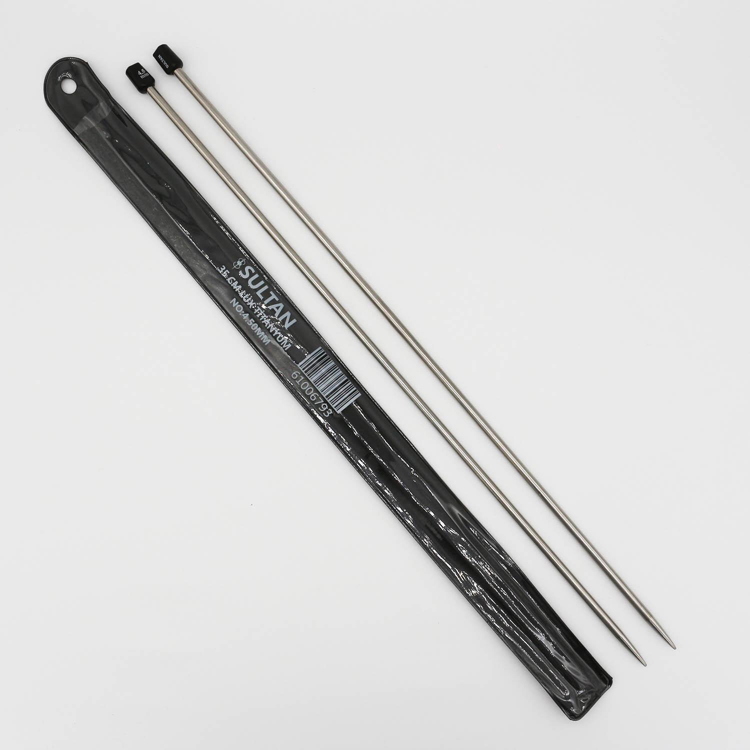 Sultan Titanyum Örgü Şişi 35cm  4,50 mm
