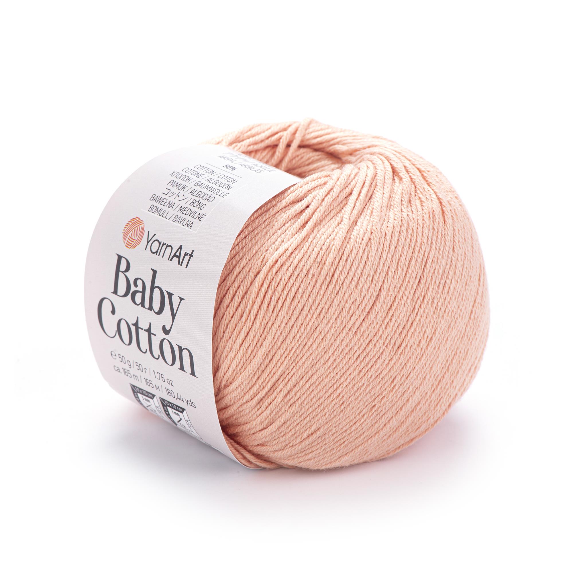 YarnArt Baby Cotton El Örgü İpliği 50gr 412 Yavruağzı  - 1 ADET