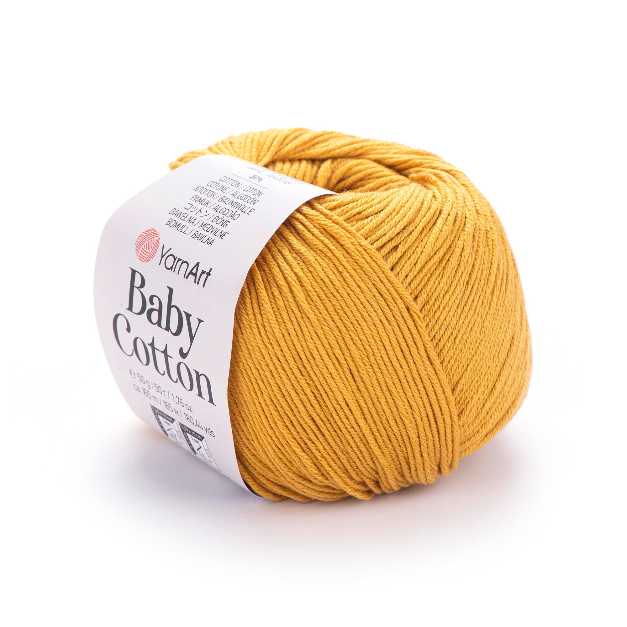YarnArt Baby Cotton El Örgü İpliği 50gr 433 Hardal  - 1 ADET