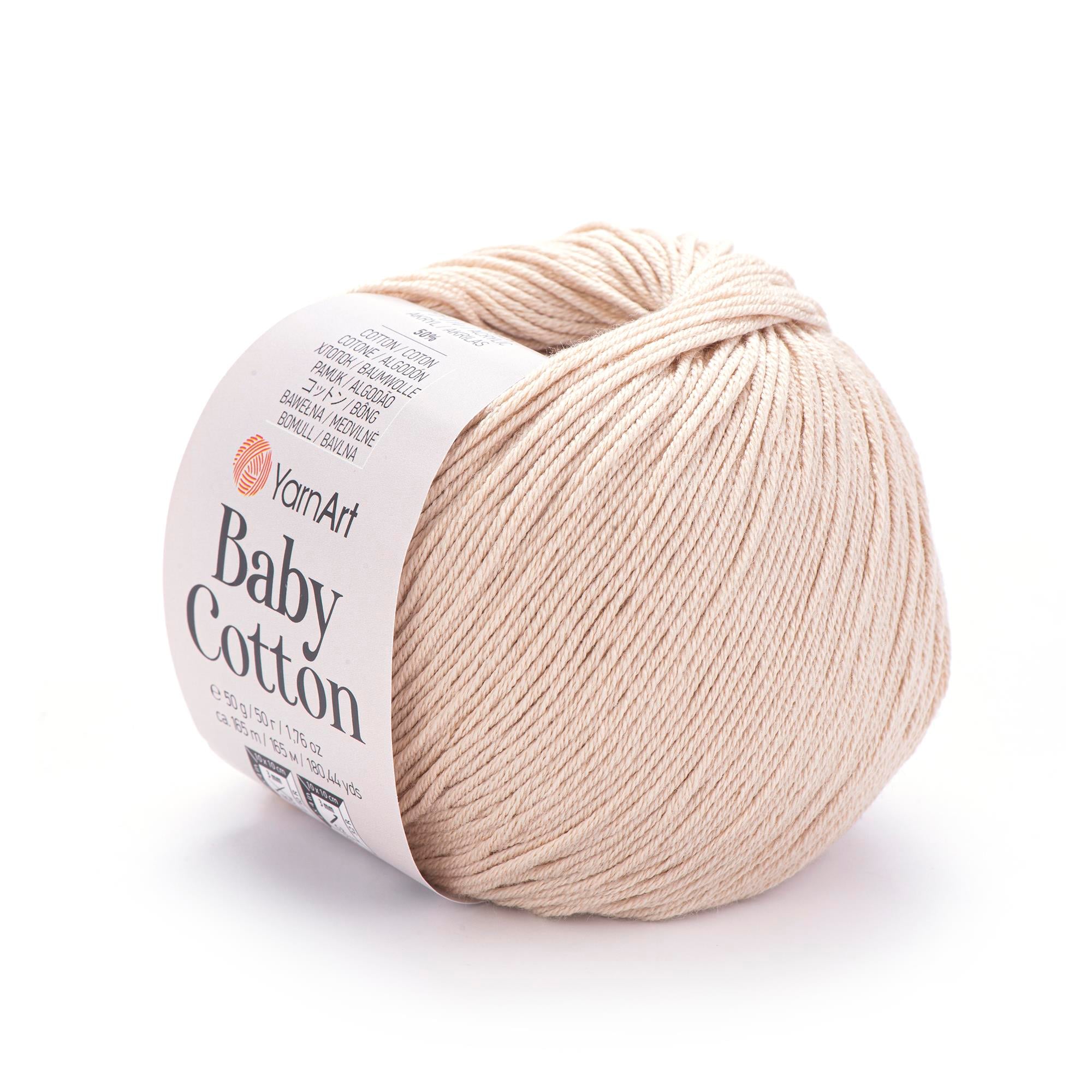 YarnArt Baby Cotton El Örgü İpliği 50gr 404 Sütlü Kahve  - 1 ADET