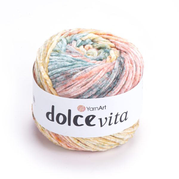 YarnArt Dolce Vita El Örgü İpliği 150gr 3402 Çok Renkli  - 1 ADET