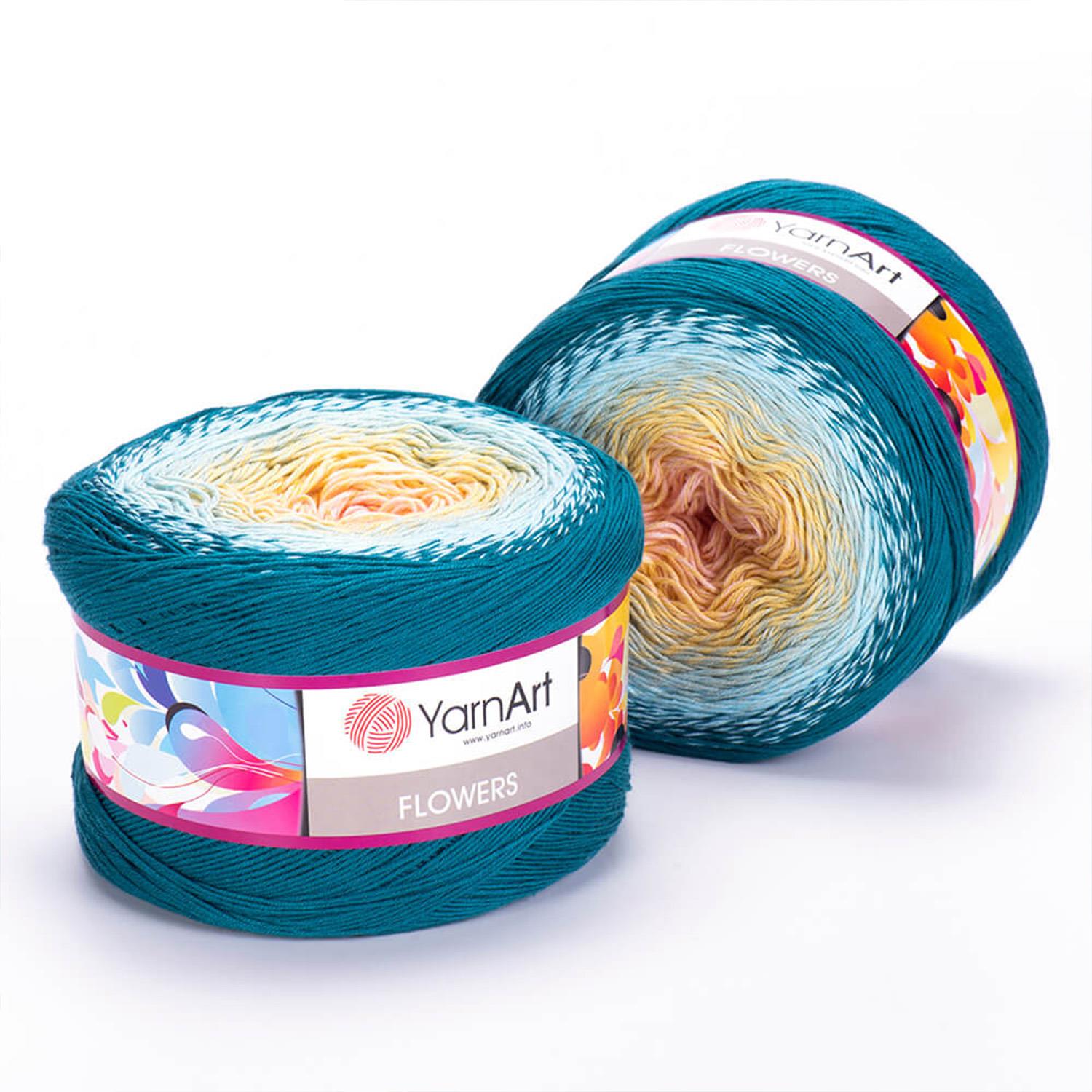YarnArt Flowers 270 Çok Renkli