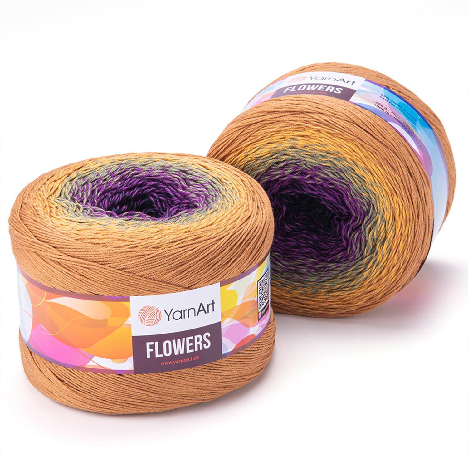 YarnArt Flowers 315 Çok Renkli 