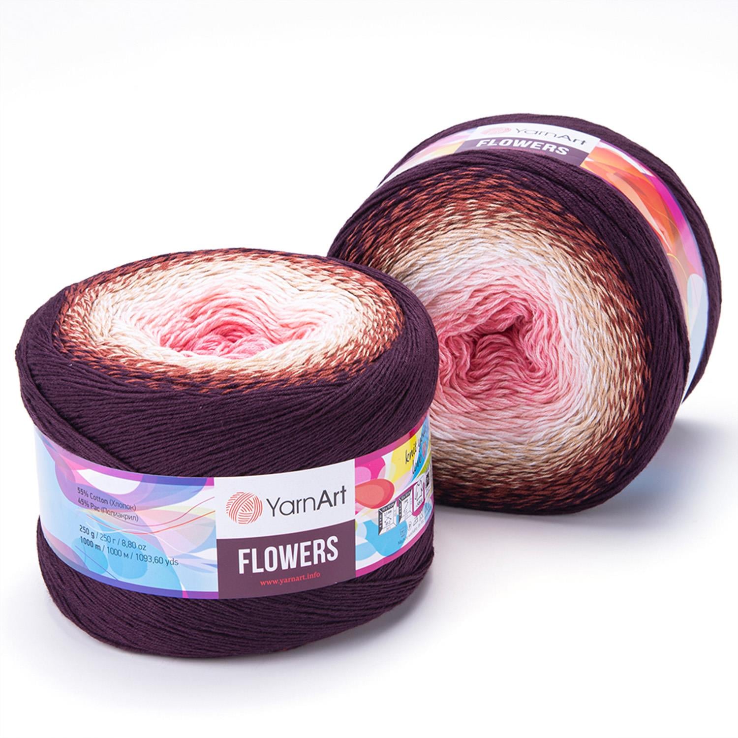 YarnArt Flowers 319 Çok Renkli