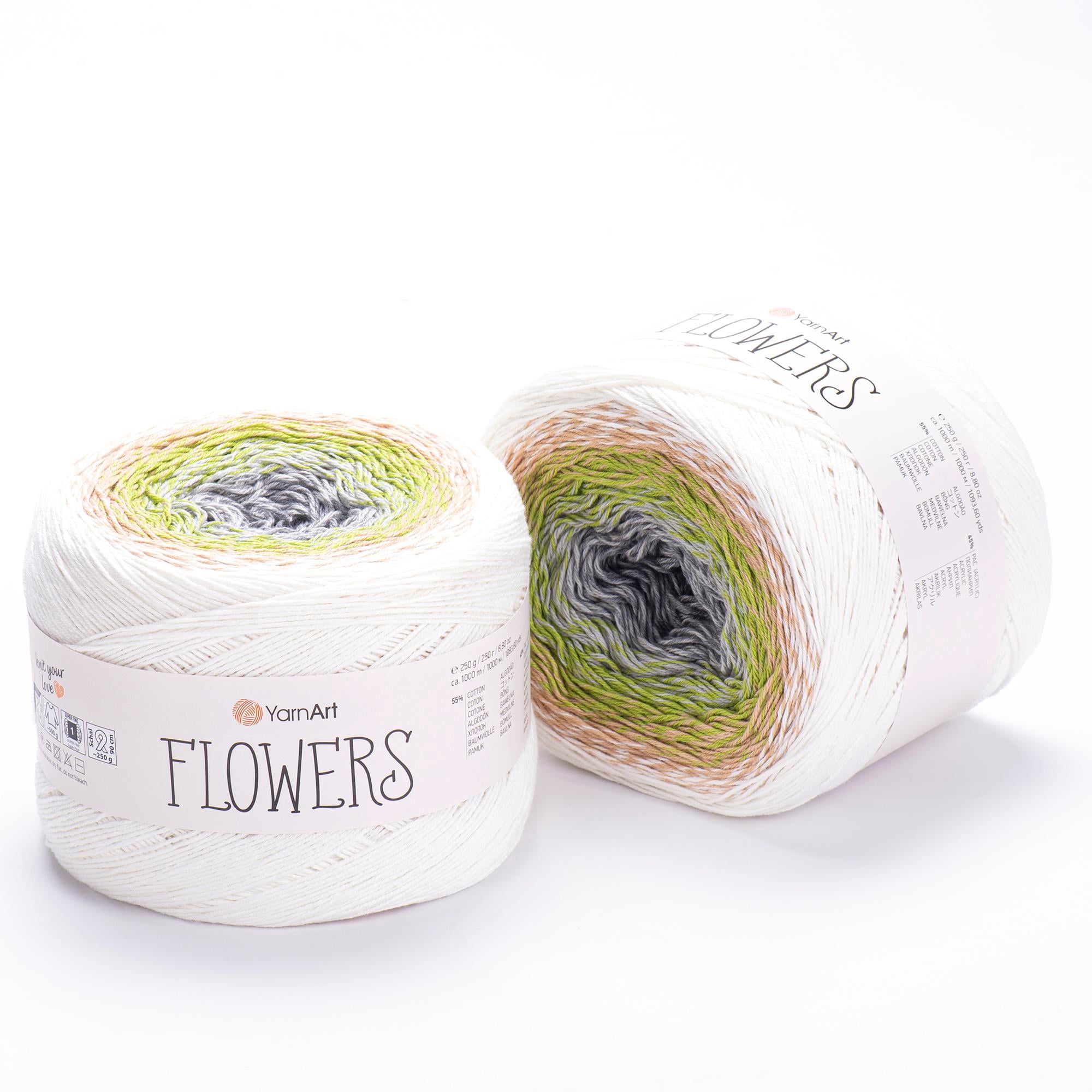 YarnArt Flowers El Örgü İpliği 250gr 274 Çok Renkli  - 1 ADET
