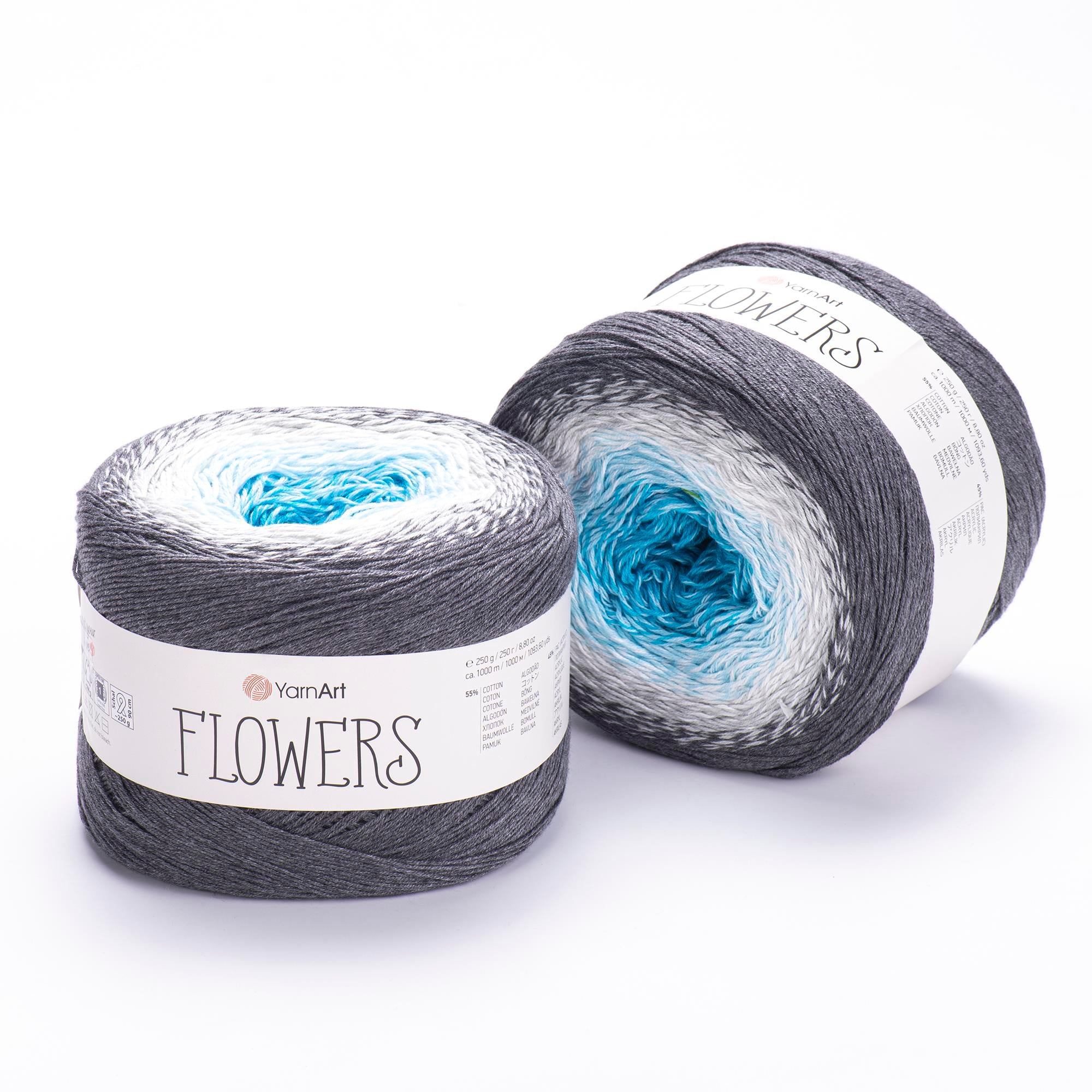 YarnArt Flowers El Örgü İpliği 250gr 251 Çok Renkli  - 1 ADET