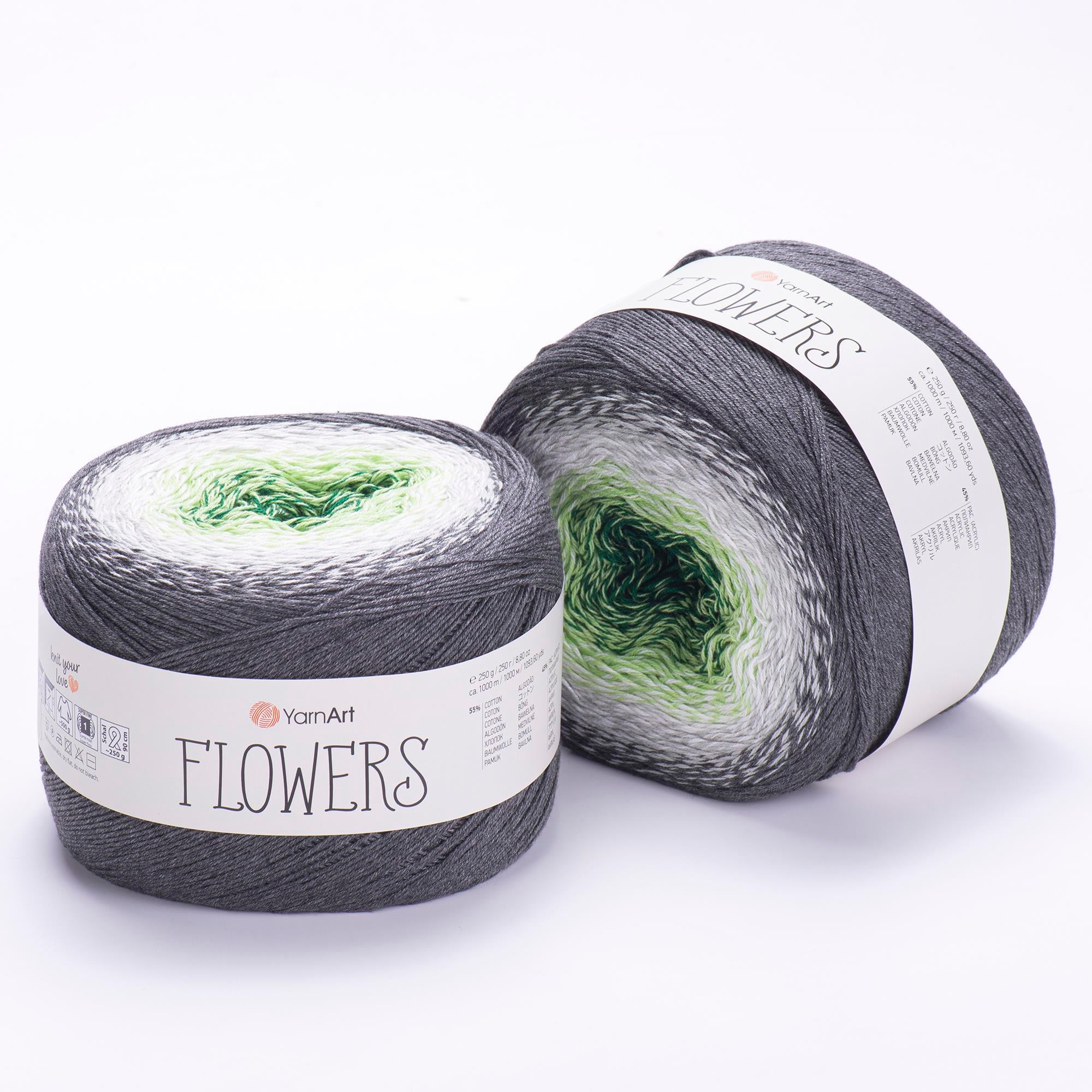 YarnArt Flowers El Örgü İpliği 250gr 291 Çok Renkli  - 1 ADET