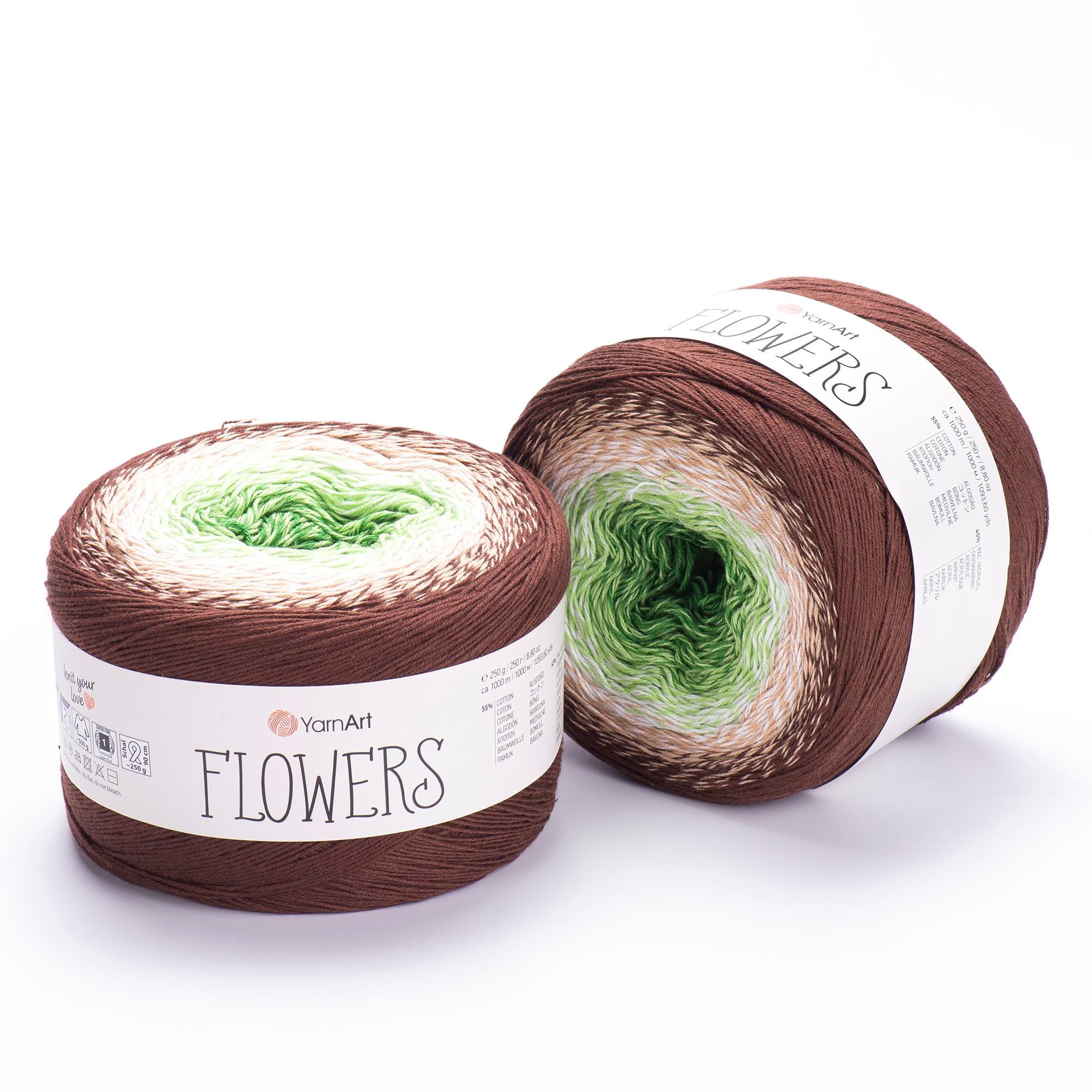 YarnArt Flowers El Örgü İpliği 250gr 272 Çok Renkli  - 1 ADET