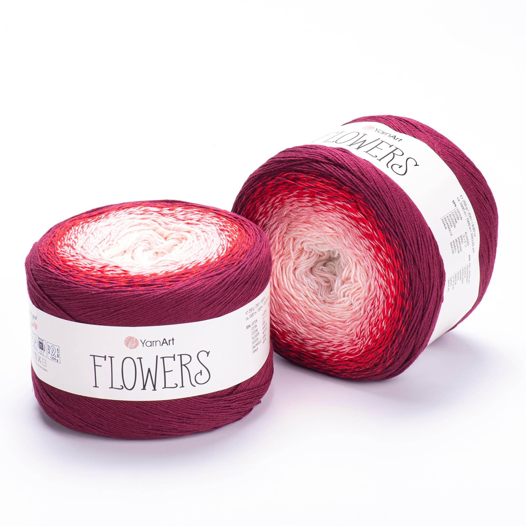 YarnArt Flowers El Örgü İpliği 250gr 269 Çok Renkli  - 1 ADET