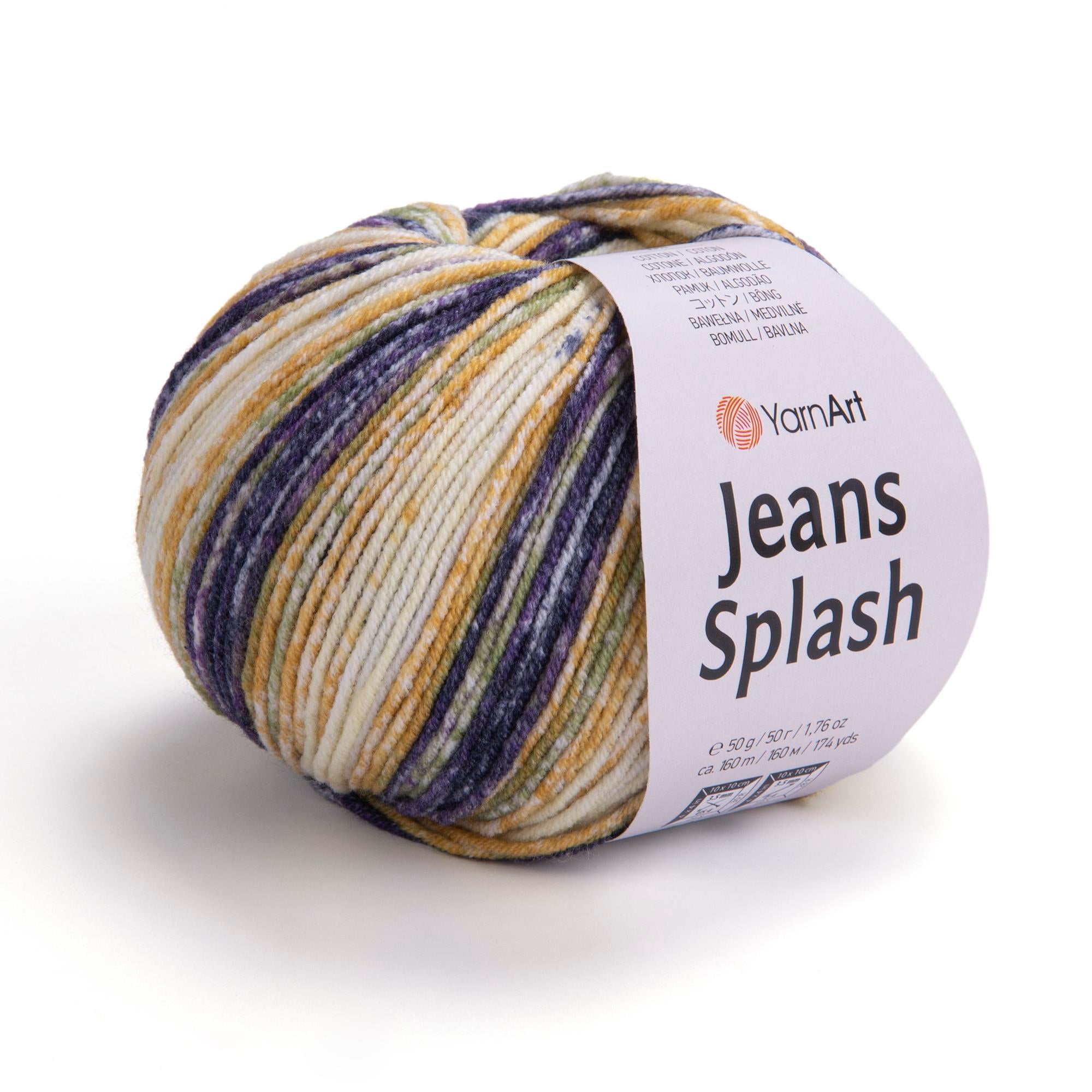 YarnArt Jeans Splash El Örgü İpliği 953 Çok Renkli  - 1 ADET