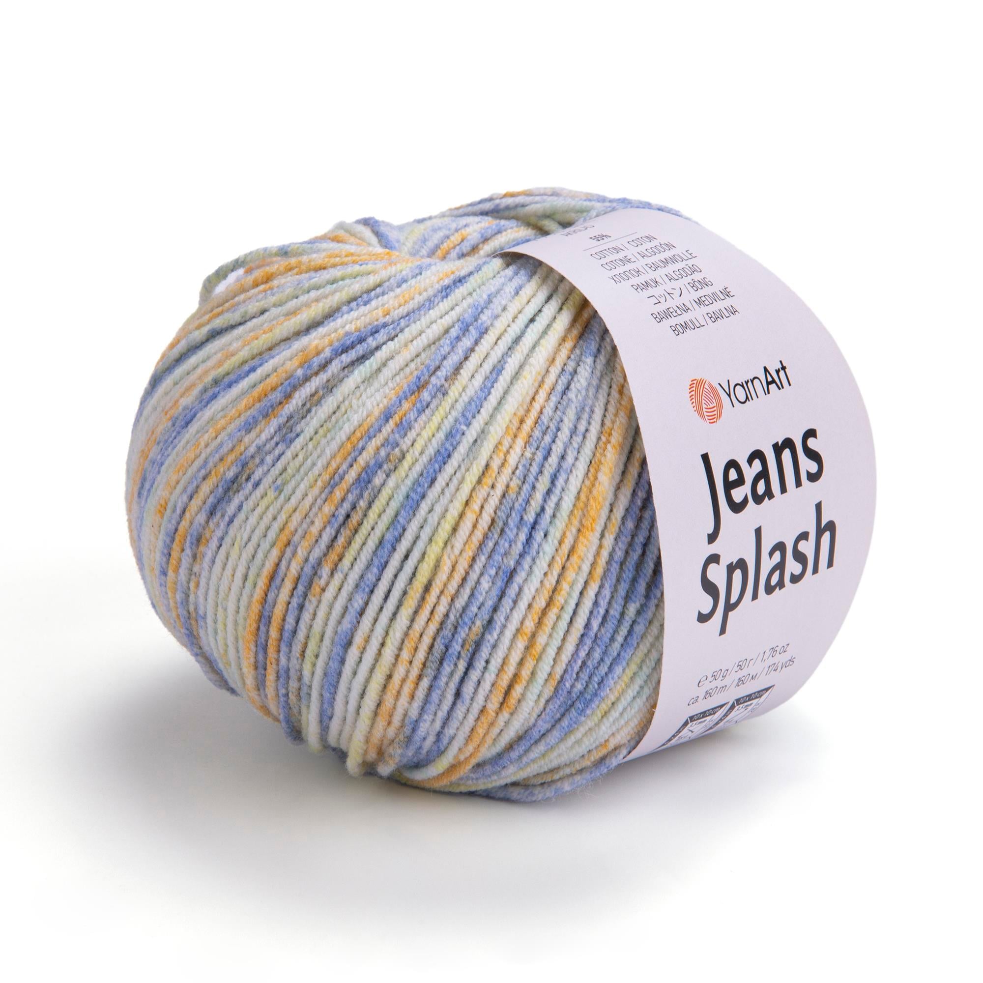 YarnArt Jeans Splash El Örgü İpliği 956 Çok Renkli  - 1 ADET