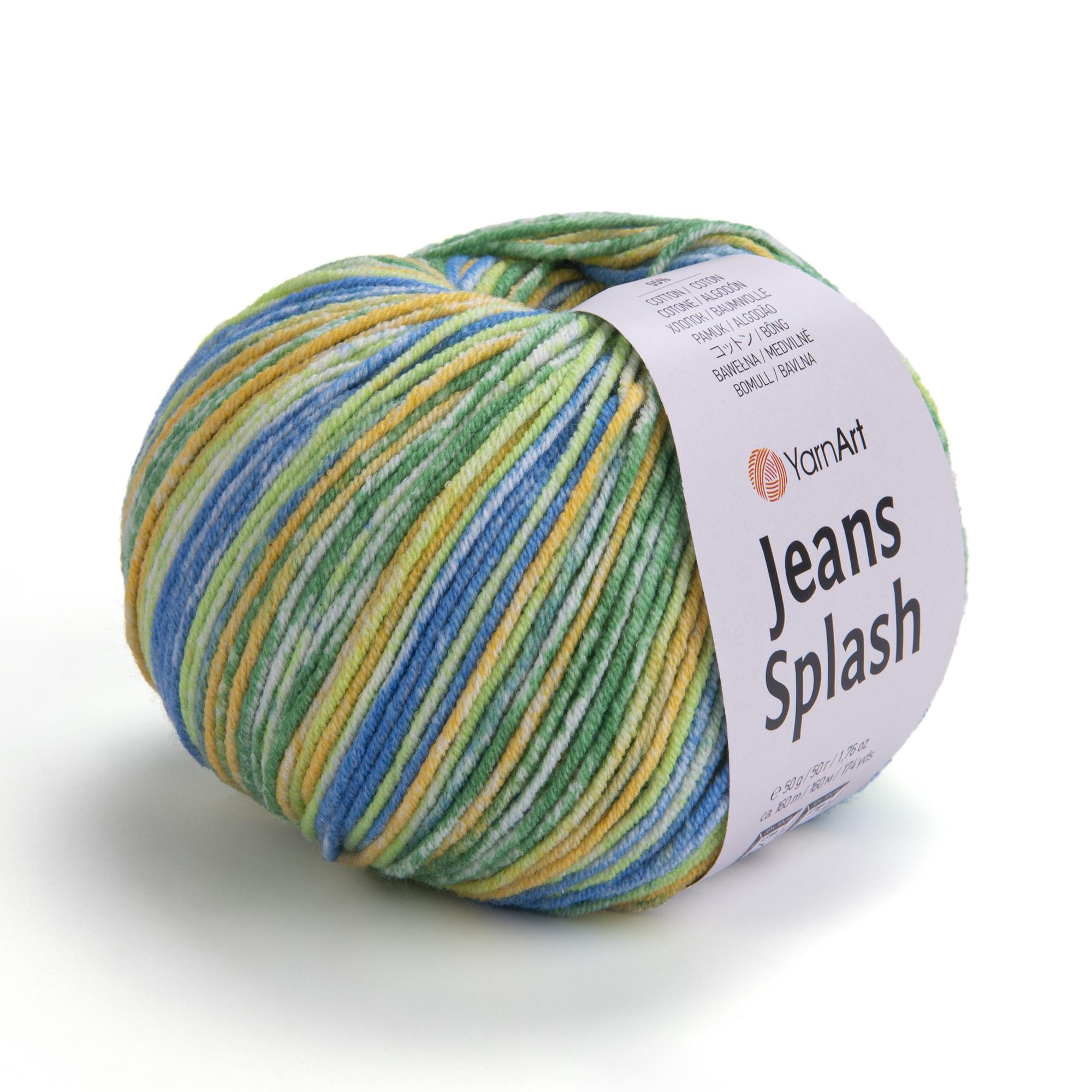 YarnArt Jeans Splash El Örgü İpliği 957 Çok Renkli  - 1 ADET
