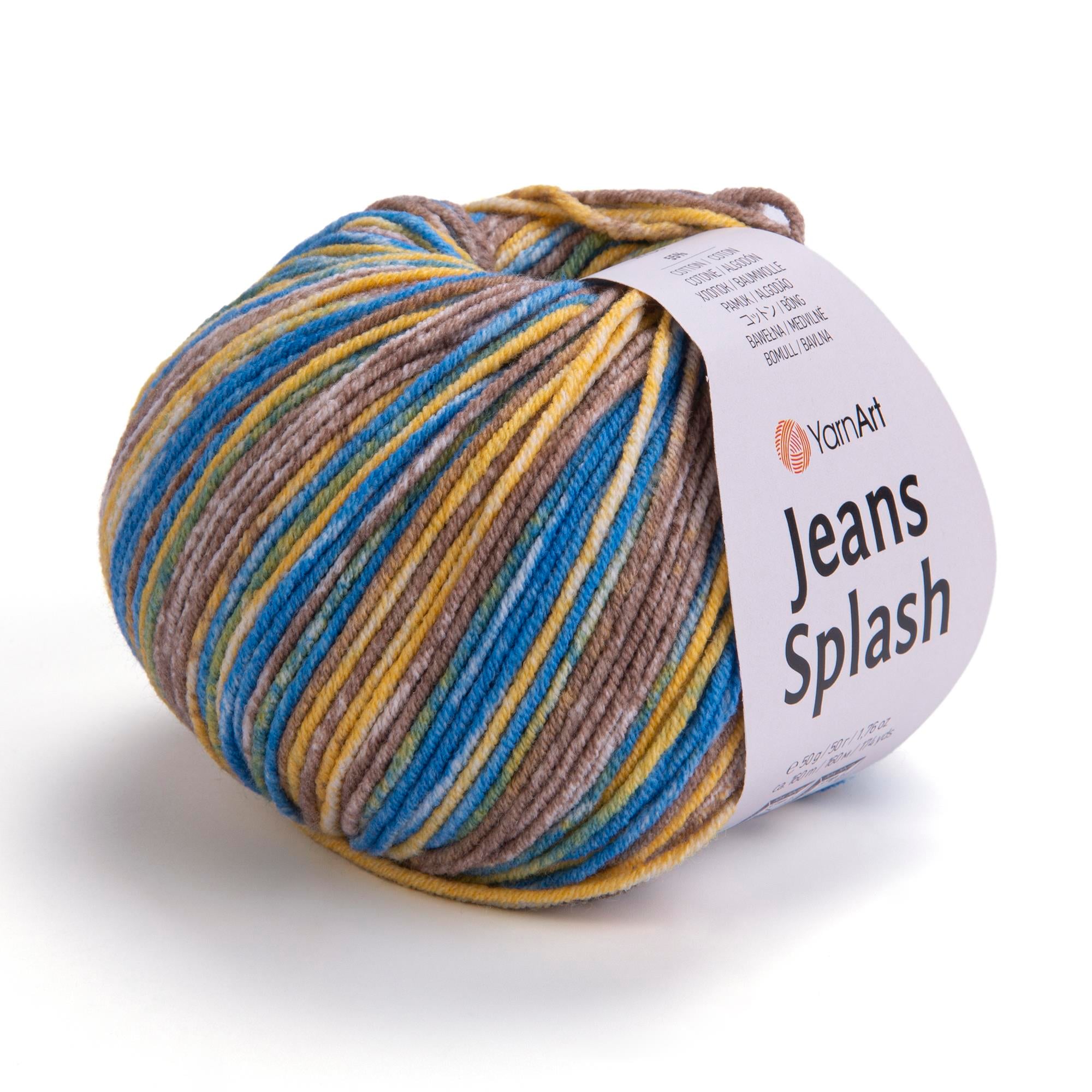 YarnArt Jeans Splash El Örgü İpliği 960 Çok Renkli  - 1 ADET