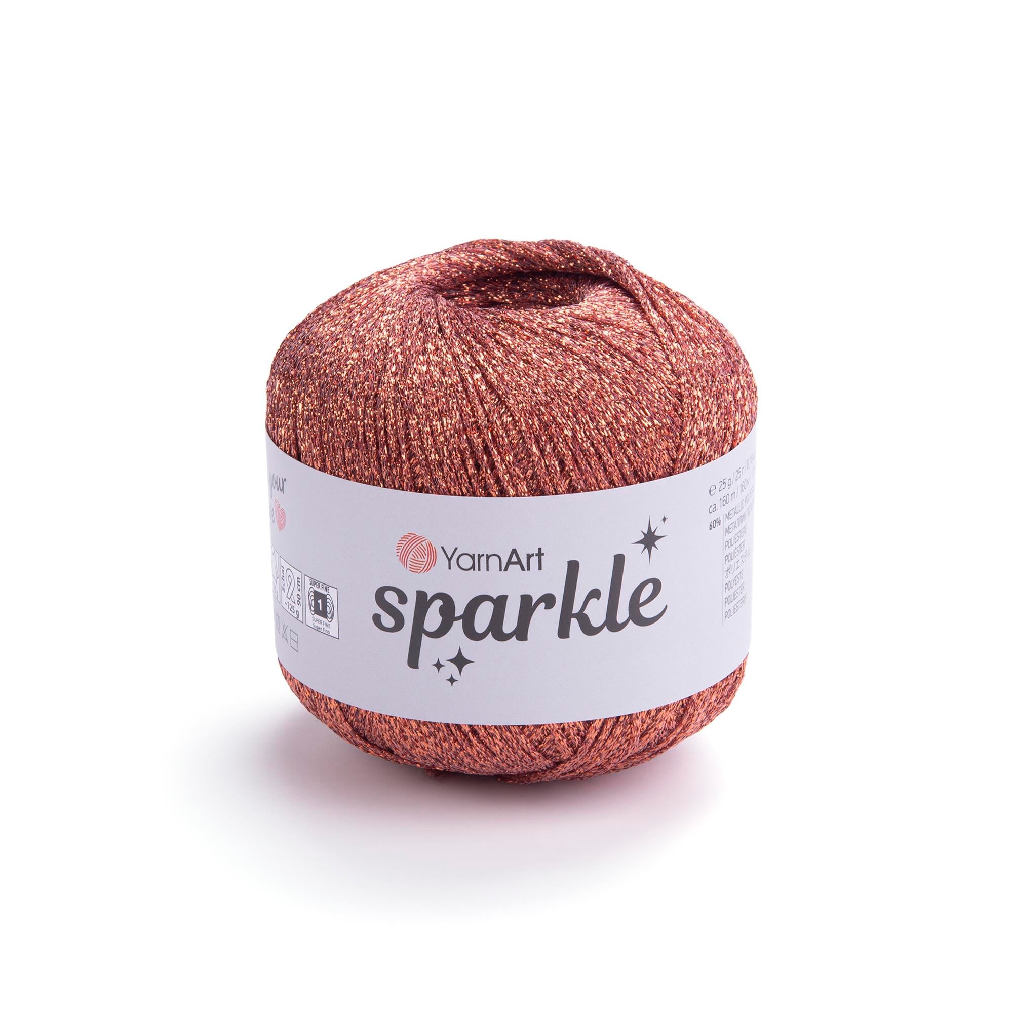 YarnArt Sparkle El Örgü İpliği 25gr 1348 Bakır  - 1 ADET