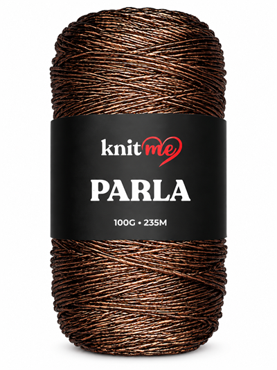 Knit Me Parla El Örgü İpliği 100gr Kahverengi  - 1 ADET