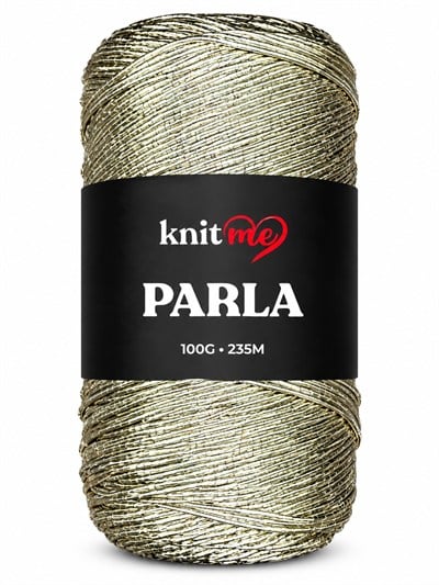 Knit Me Parla El Örgü İpliği 100gr Platin - 1 ADET