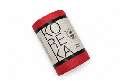 Koreka Rafya İplik 100gr 220mt 81 Kırmızı - 1 ADET