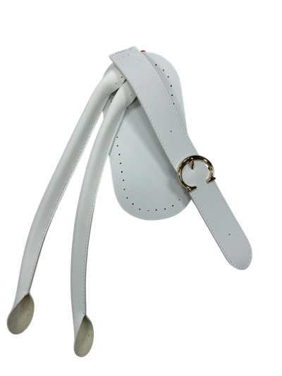 Pelikan Saplı Tokalı Çanta Seti Beyaz - 1 ADET