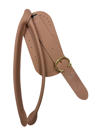 Pelikan Saplı Tokalı Çanta Seti Pudra Pembe - 1 ADET