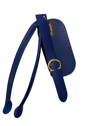 Pelikan Saplı Tokalı Çanta Seti Saks Mavi - 1 ADET