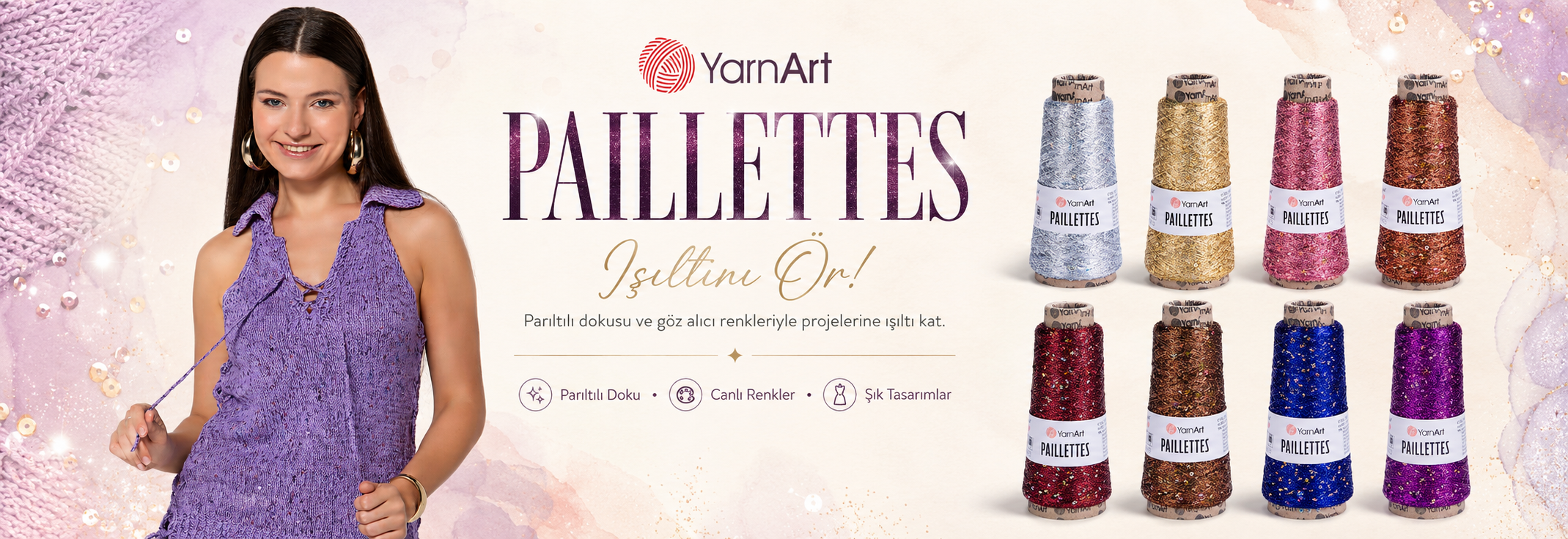 YarnArt Paillettes
