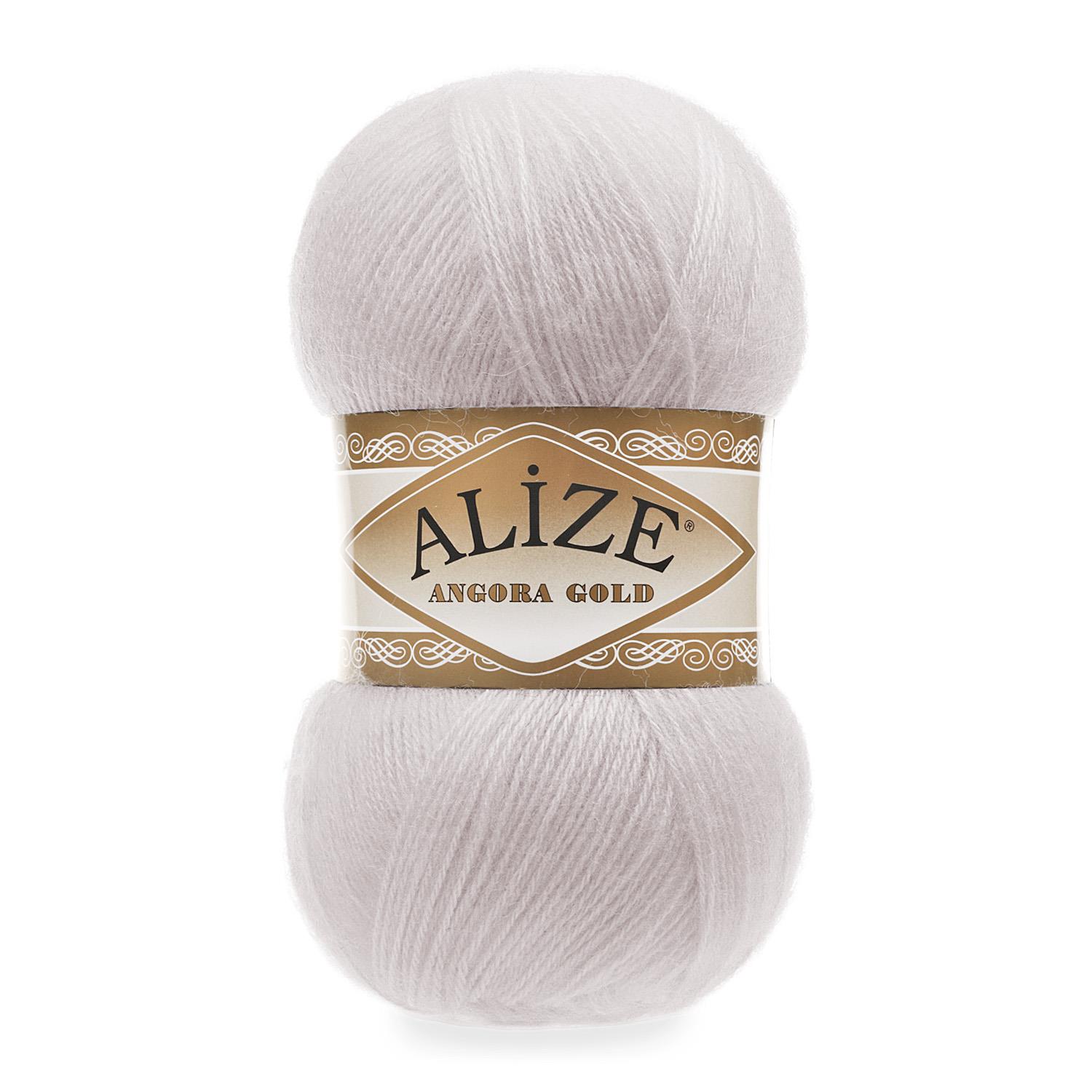 Alize Angora Gold El Örgü İpliği 168 Açık Gri  - 1 ADET