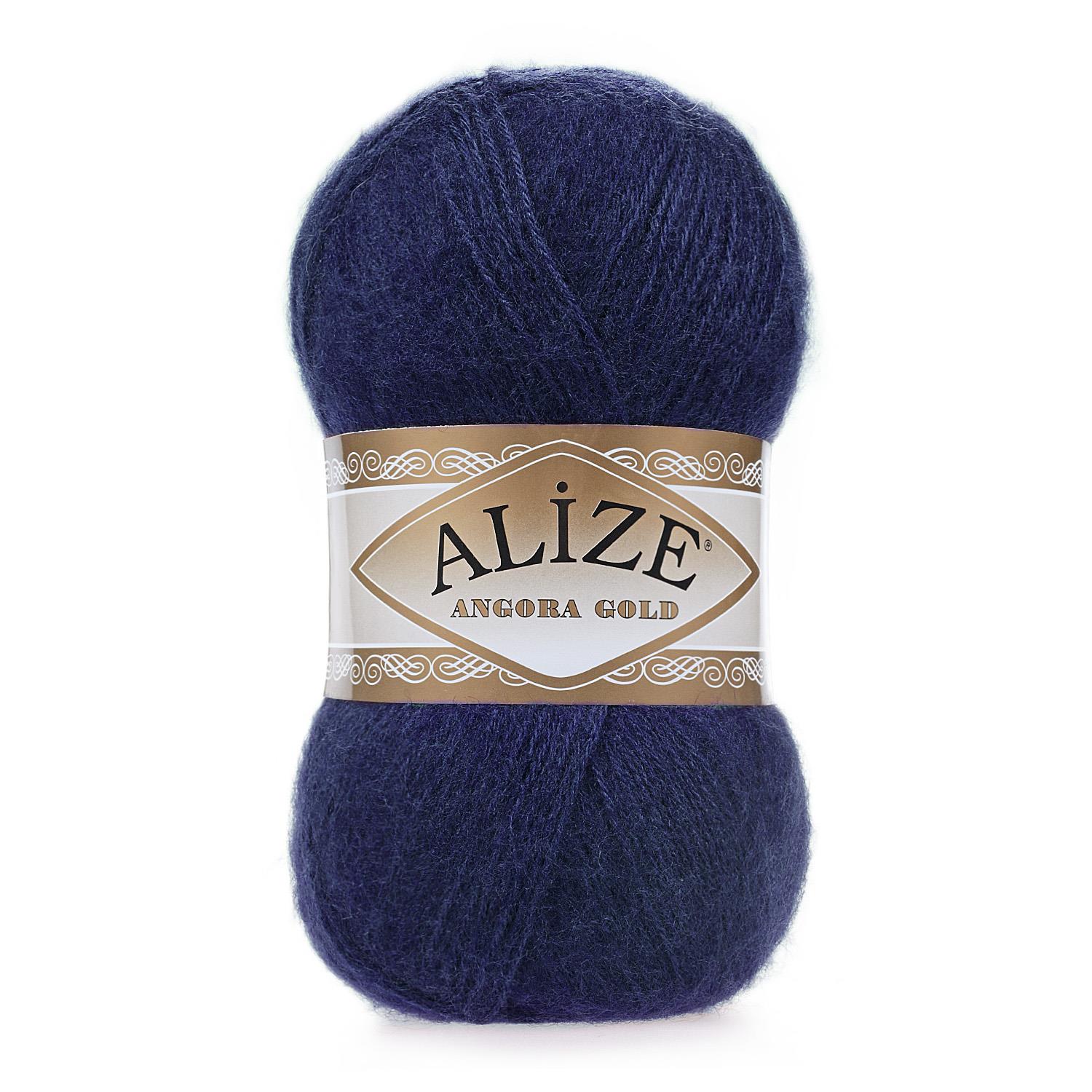 Alize Angora Gold El Örgü İpliği 58 Lacivert  - 1 ADET