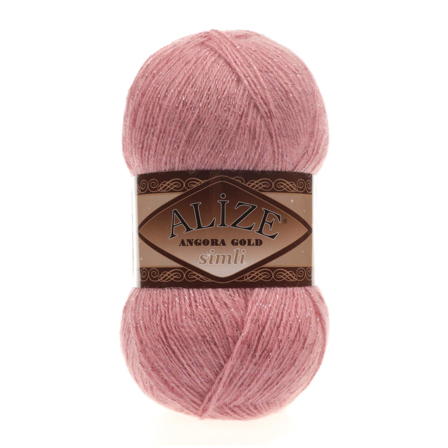 Alize Angora Gold Simli 144 Pembe 