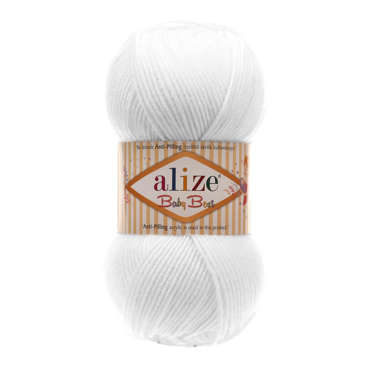 Alize Baby Best Anti Pilling 55 Beyaz