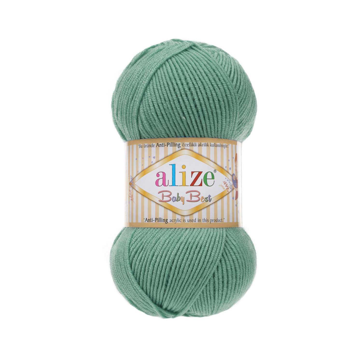 Alize Baby Best Anti Pilling El Örgü İpliği 463 Mint  - 1 ADET
