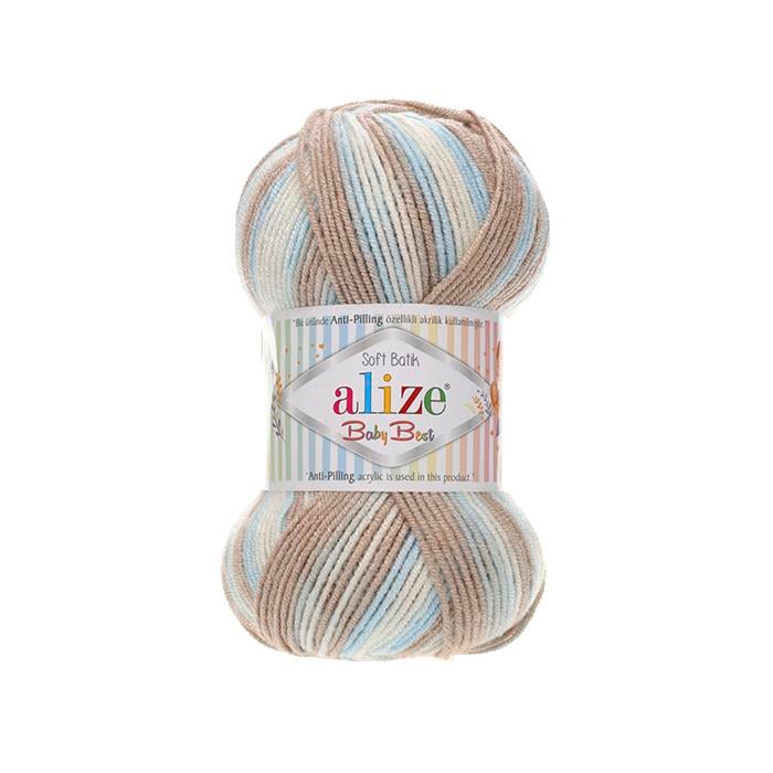 Alize Baby Best Batik Anti Pilling El Örgü İpliği 6657 Batik  - 1 ADET