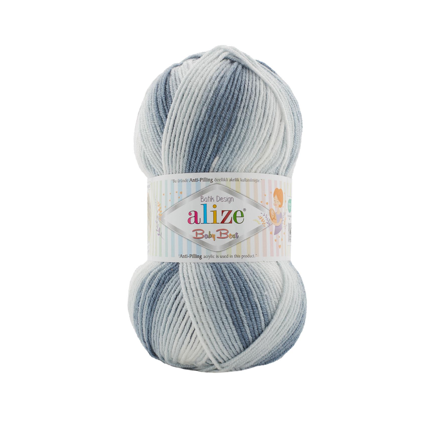 Alize Baby Best Batik Anti Pilling El Örgü İpliği 7542 Batik  - 1 ADET
