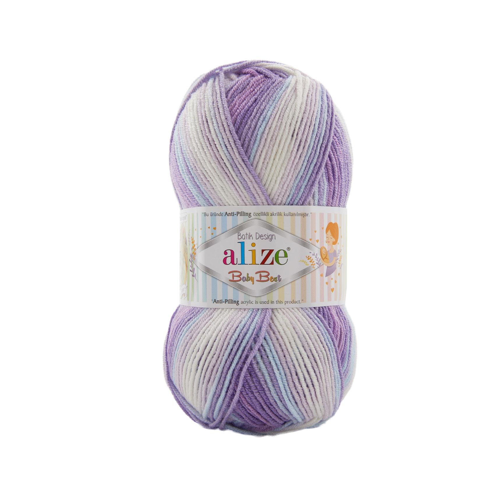 Alize Baby Best Batik Anti Pilling El Örgü İpliği 3483 Batik  - 1 ADET