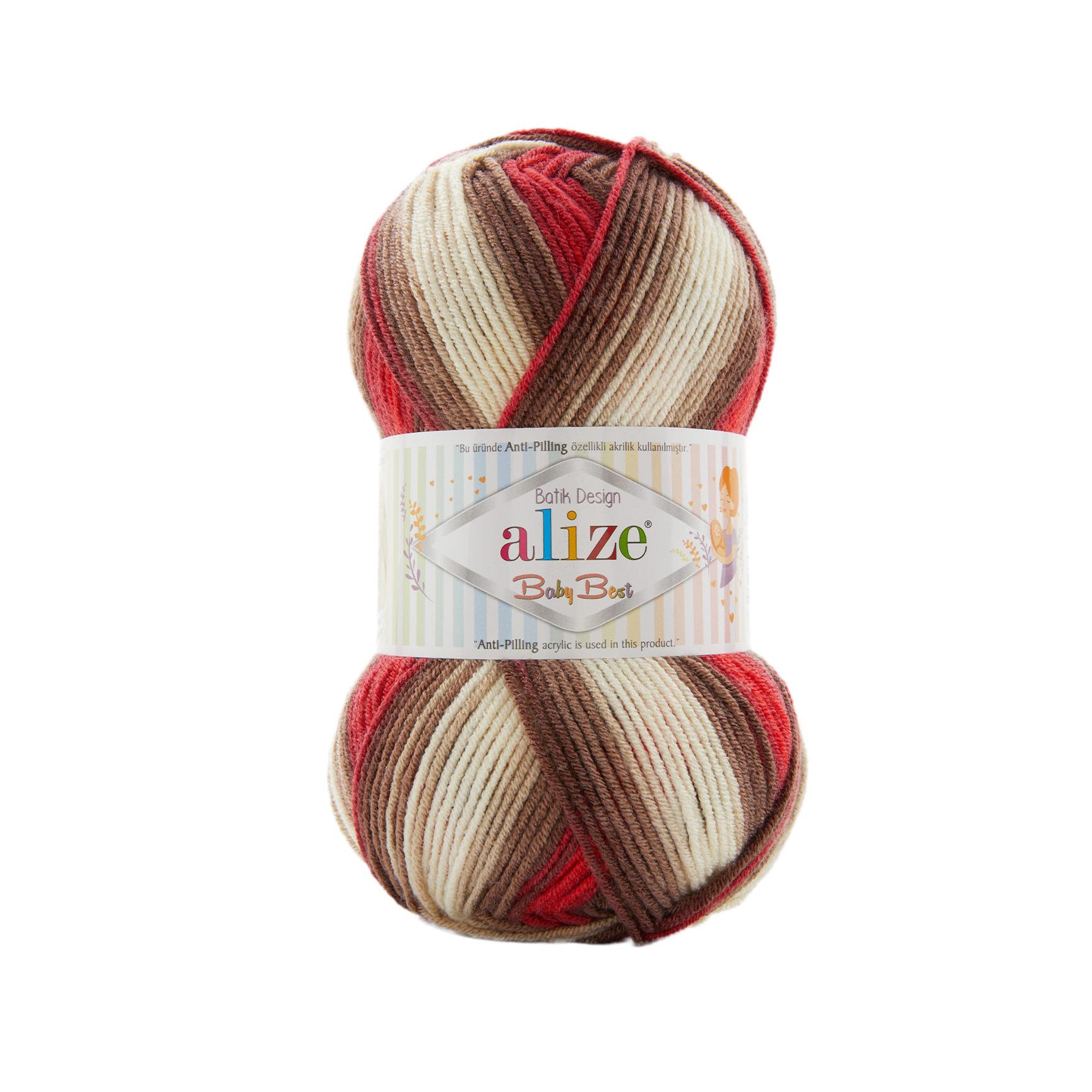 Alize Baby Best Batik Anti Pilling El Örgü İpliği 4574 Batik  - 1 ADET