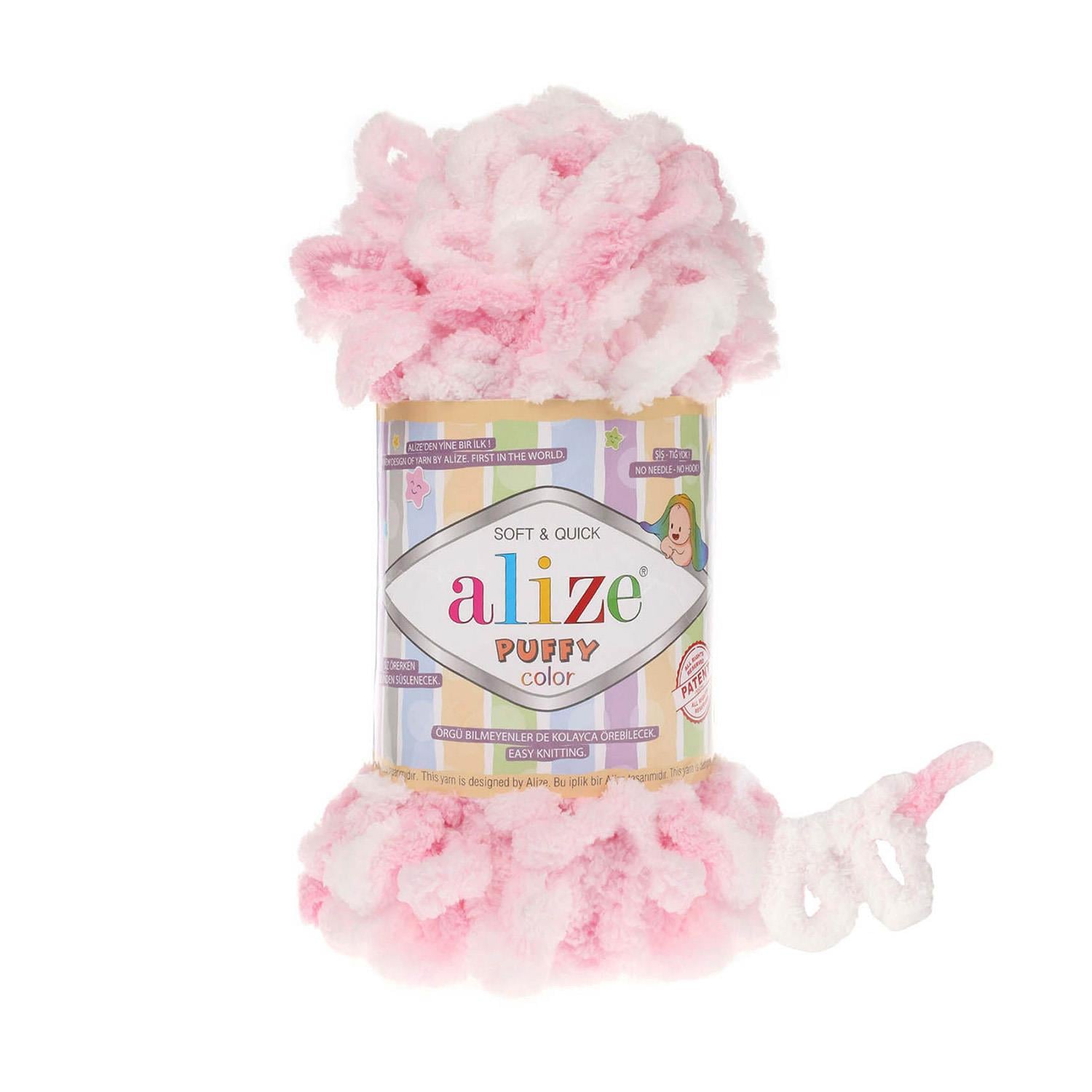 Alize Puffy Color 5863 Çok Renkli 