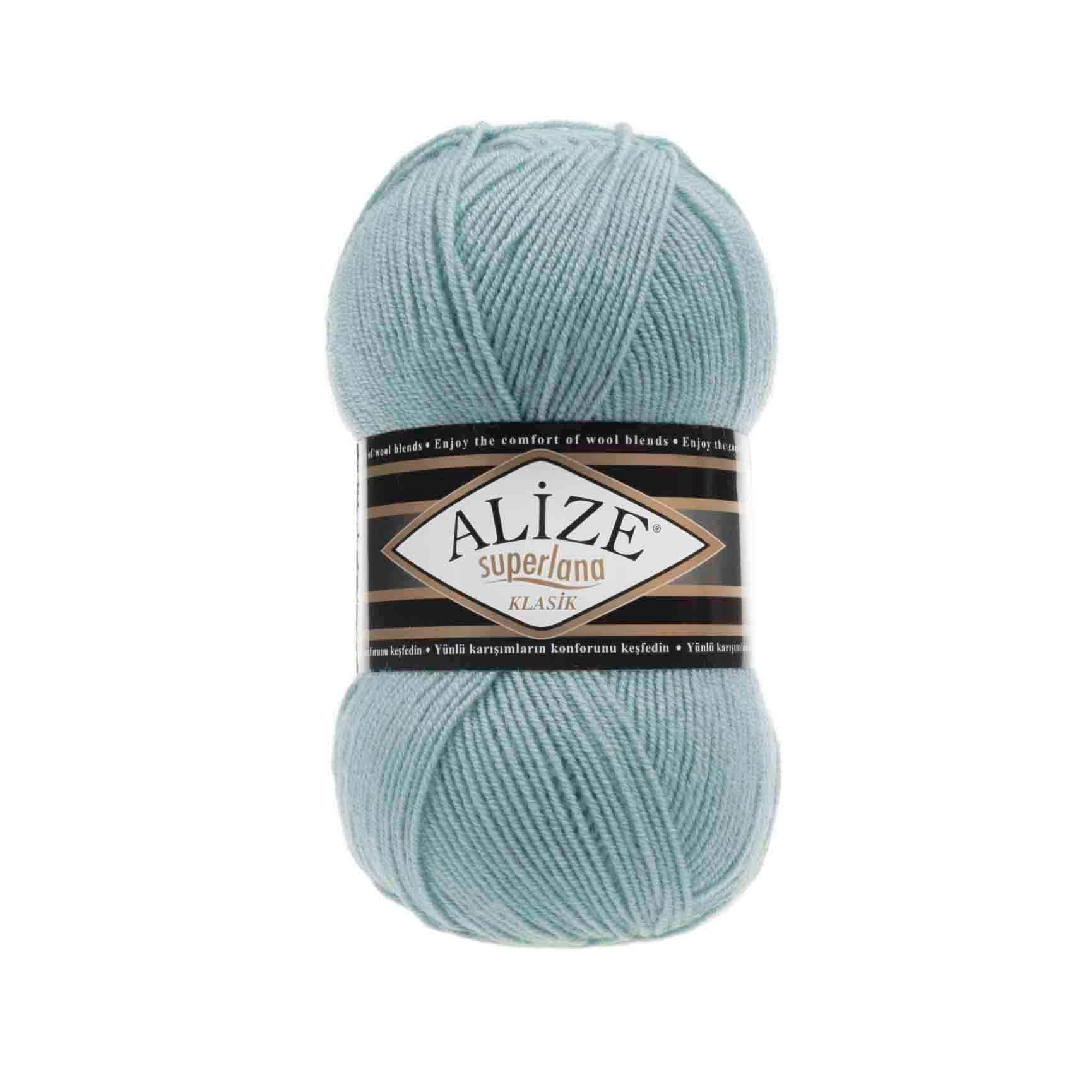 Alize Superlana Klasik El Örgü İpliği 463 Mint  - 1 ADET