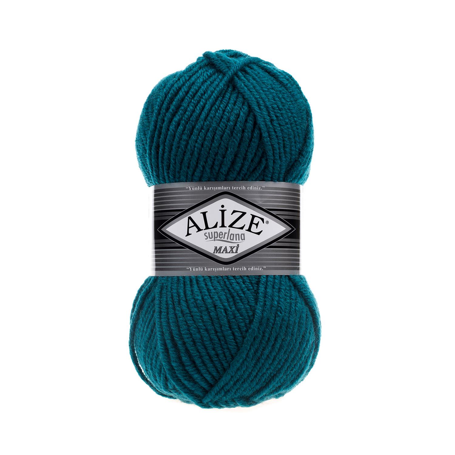 Alize Superlana Maxi 212 Petrol Yeşil 