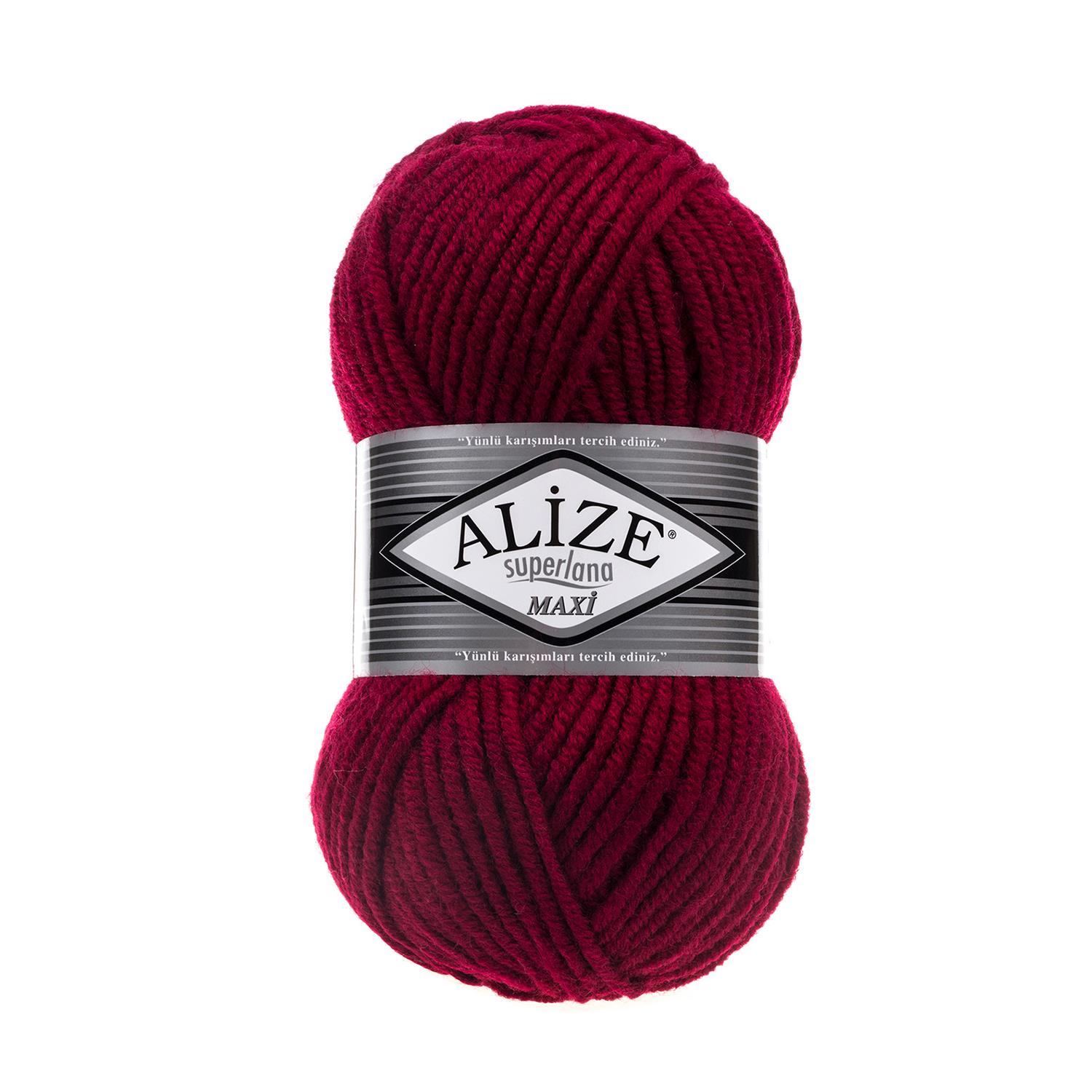 Alize Superlana Maxi 390 Vişne Çürüğü 