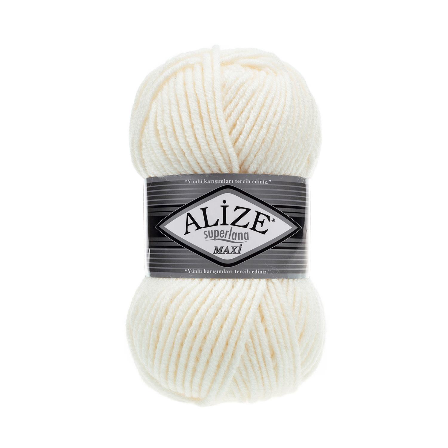 Alize Superlana Maxi 62 Krem 