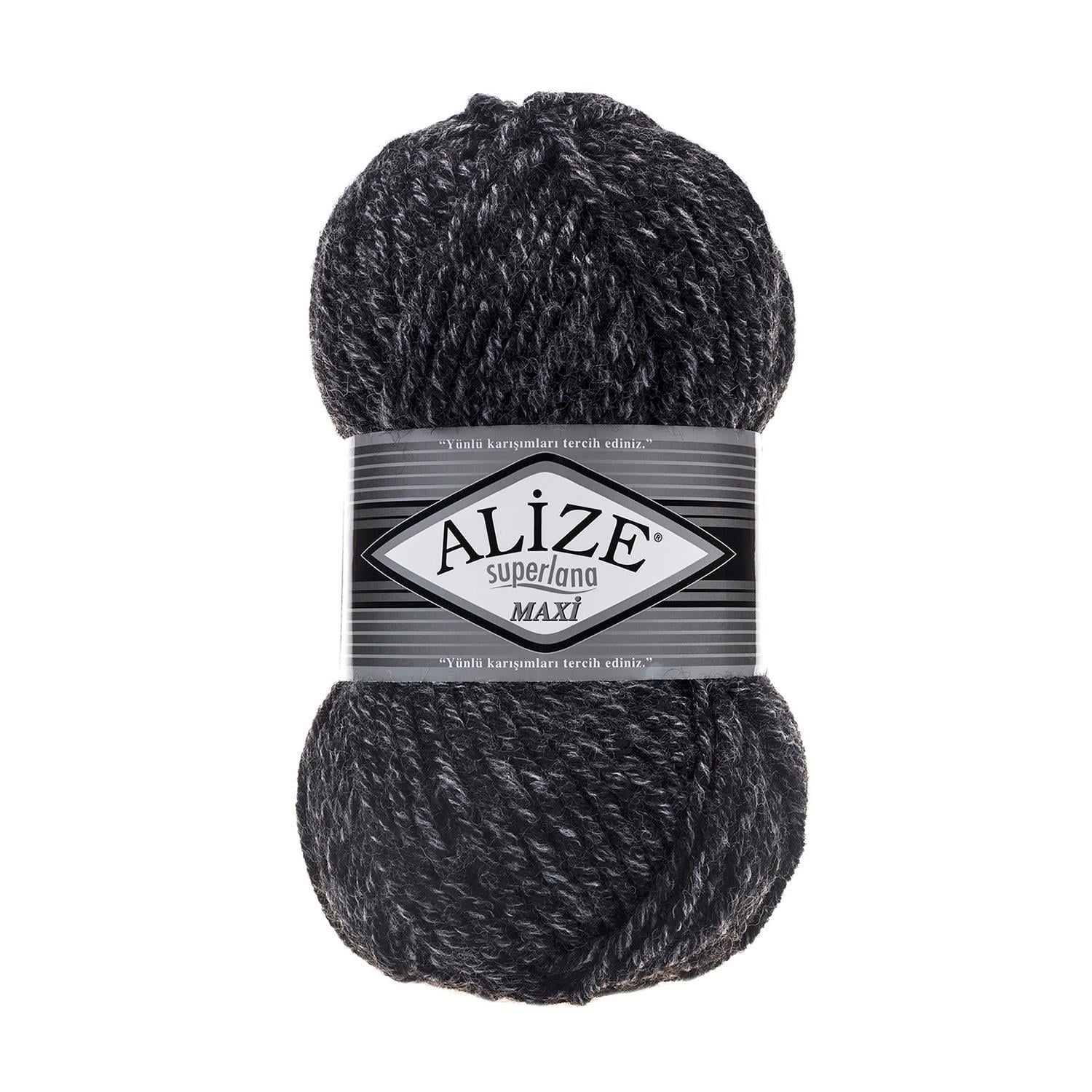 Alize Superlana Maxi 800 Jaspe Antrasit 