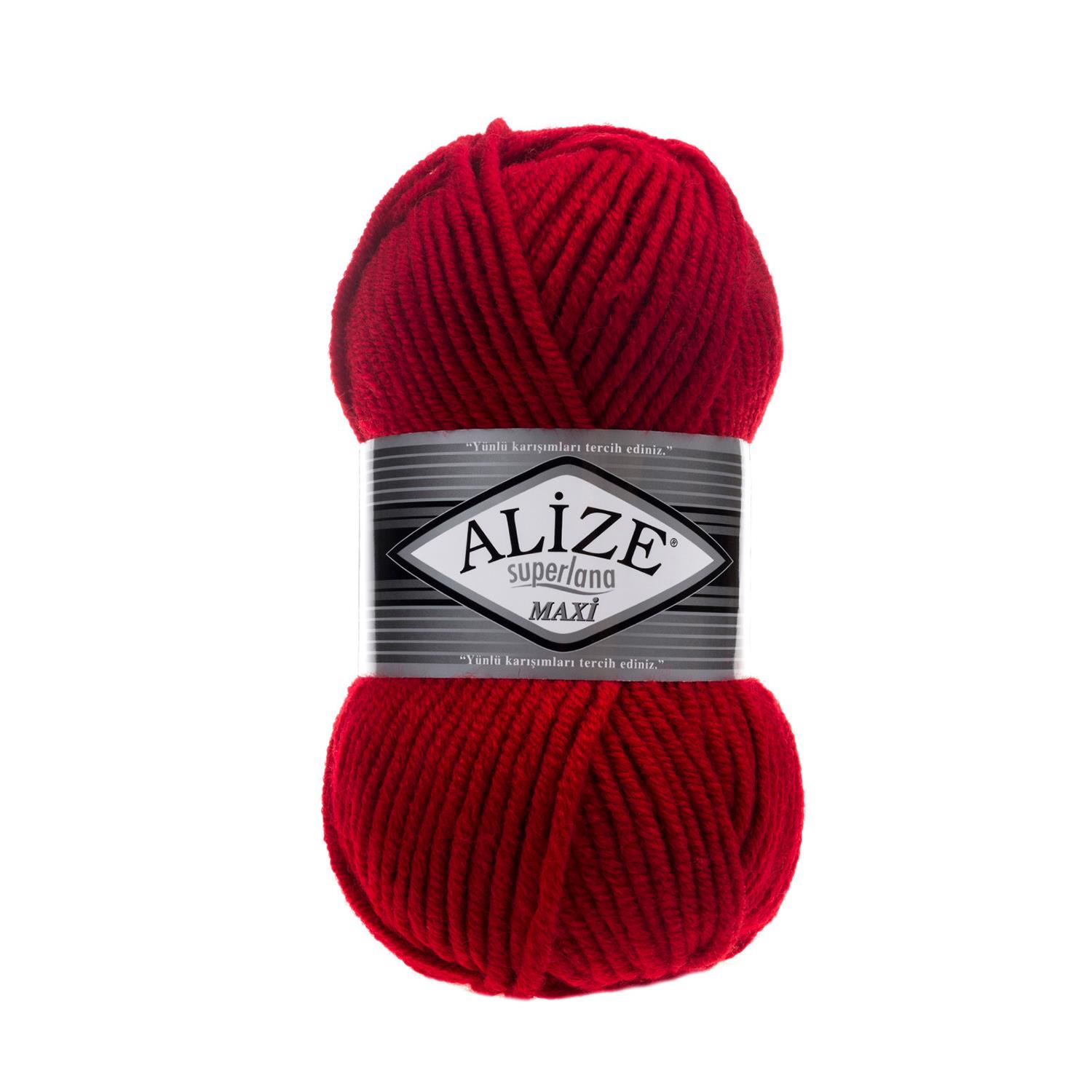 Alize Superlana Maxi/56 Kırmızı/