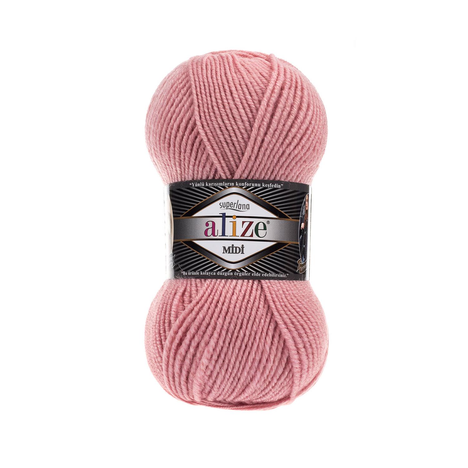 Alize Superlana Midi 161 Pudra Pembe 
