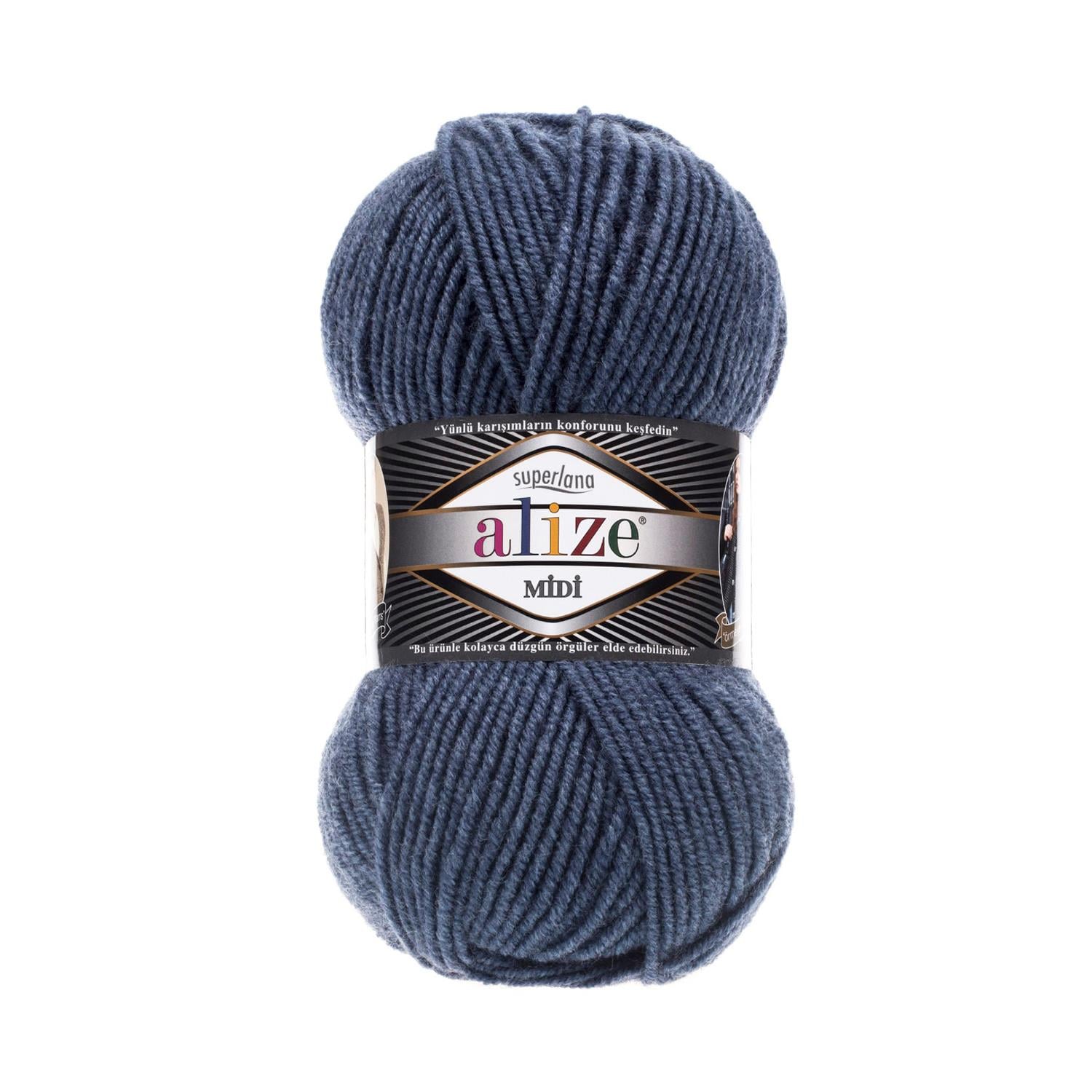 Alize Superlana Midi/203 Denim Melanj/