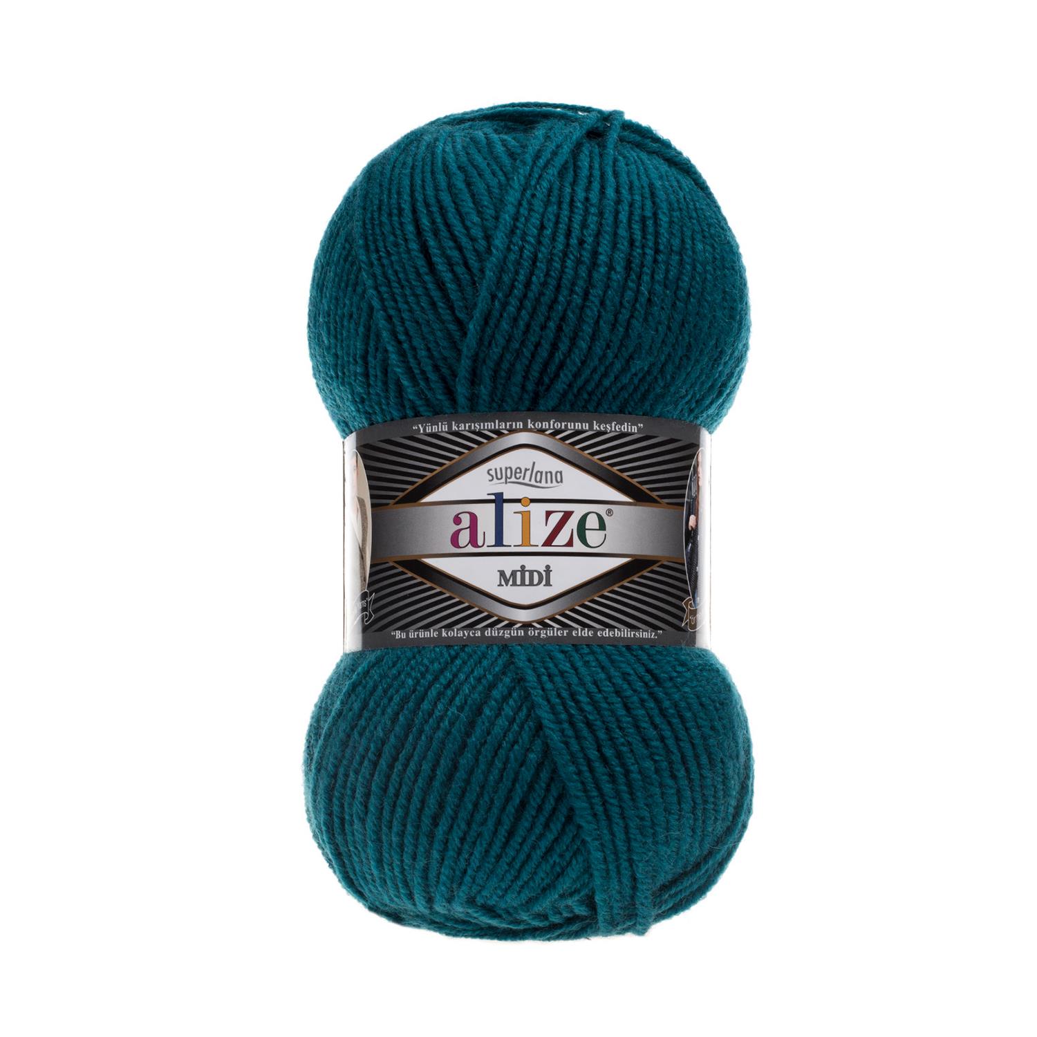 Alize Superlana Midi/212 Petrol Yeşil/