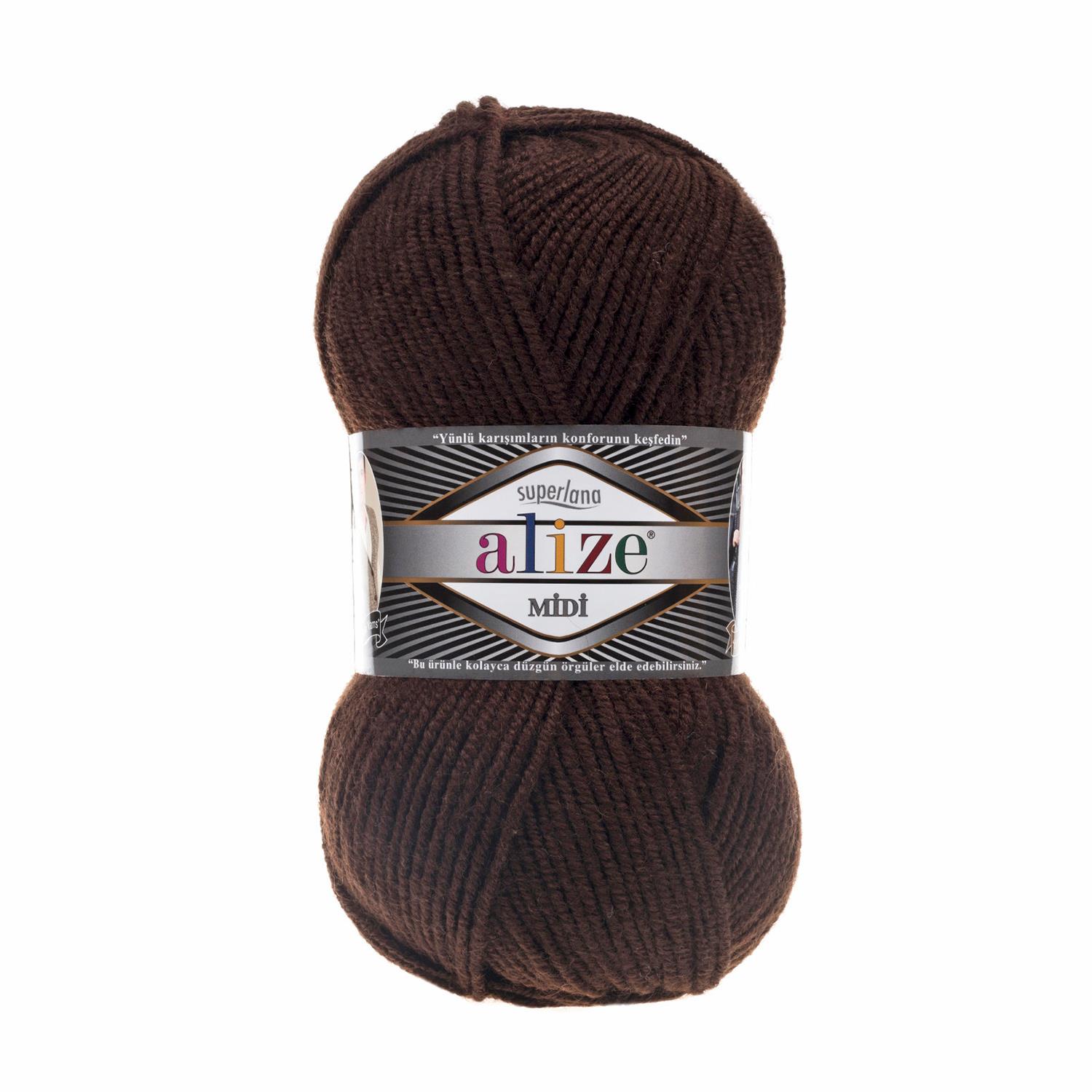 Alize Superlana Midi/26 Kahverengi/