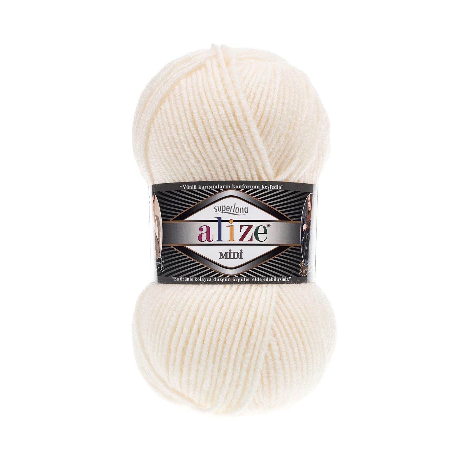 Alize Superlana Midi/62 Krem/