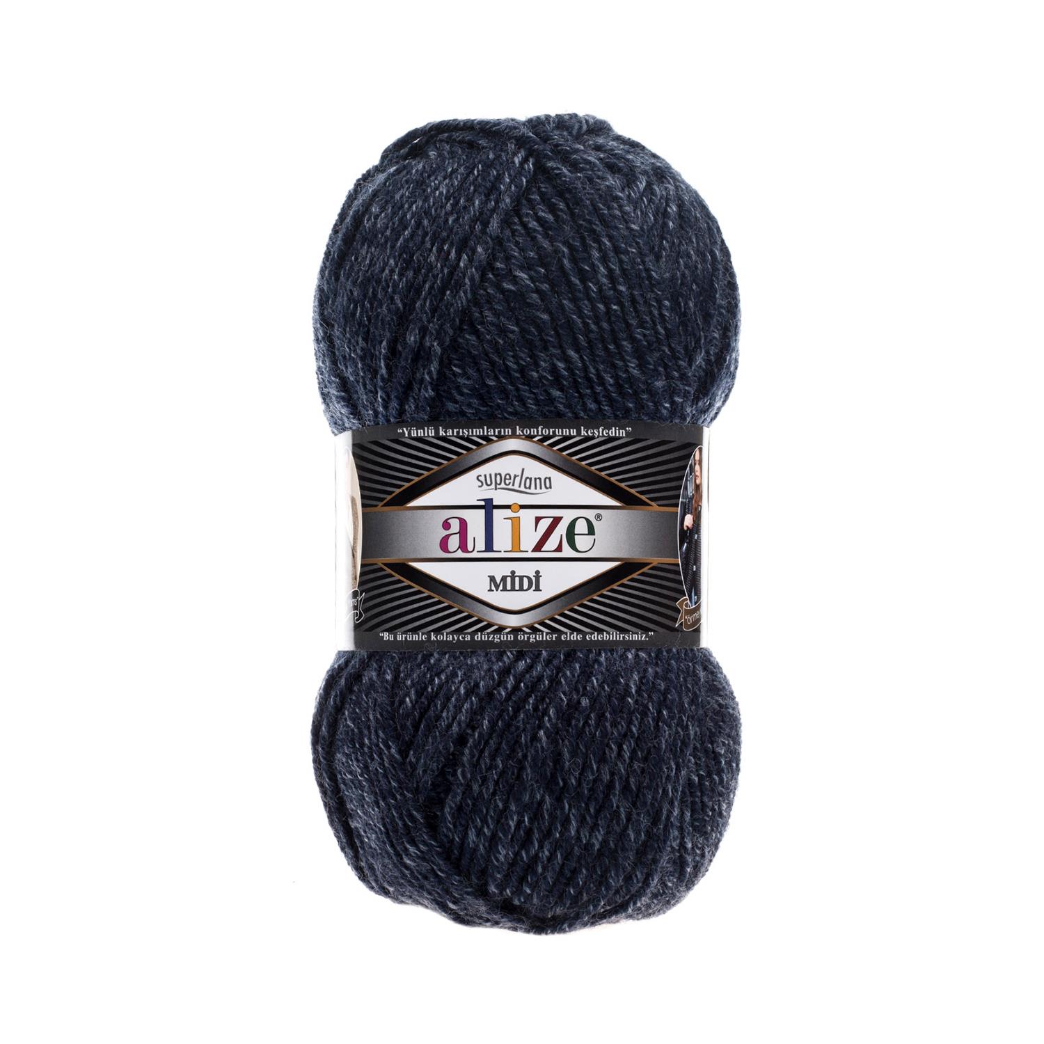 Alize Superlana Midi/805 Jaspe Lacivert/